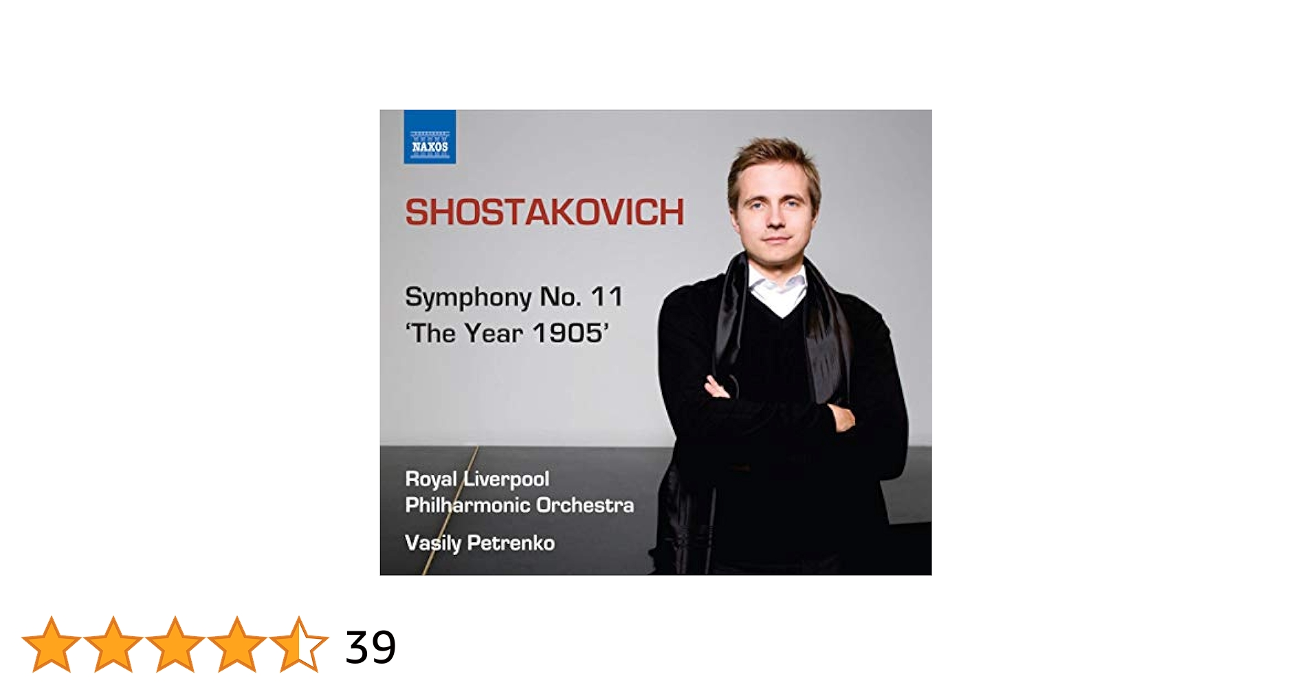 R\u0026B+ソウル (CD)Symphony 11 / Year 1905 R&B+ソウル (CD)Symphony 11 / Year 1905 Shostakovich